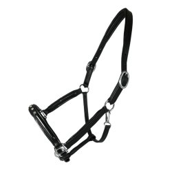 Sort ldergrime med 5 sten