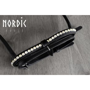 Komb. nserem med metaliske sten - Creme