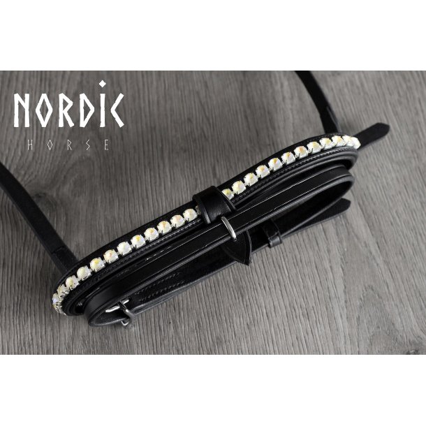 Komb. nserem med metaliske sten - Creme