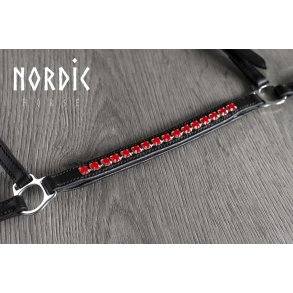 Nserem med en rkke rde sten