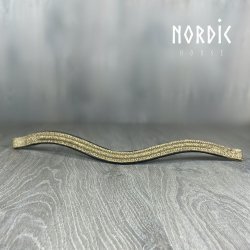 Pandebnd med guld glitter