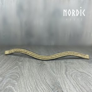 Pandebnd med guld glitter