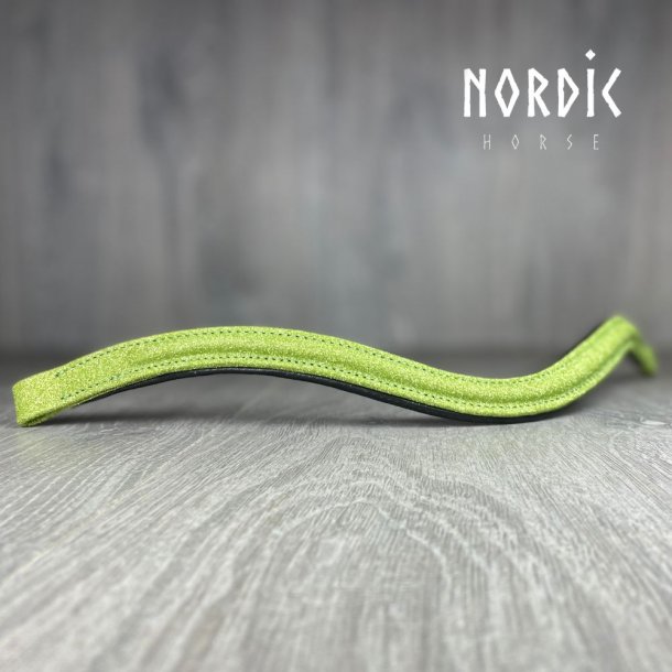 Pandebnd med grn glitter