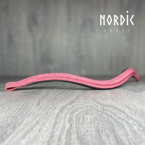 Pandebnd med rosa glitter