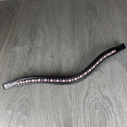 Pandebnd med matte og klare sten