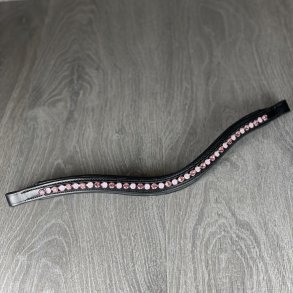 Pandebnd med matte og klare sten