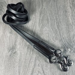 Glat biothantjle med karabinhager