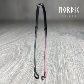 Nakkestykke med rosa glitter