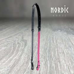 Nakkestykke med pink glitter