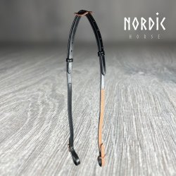 Nakkestykke med rosegold glitter