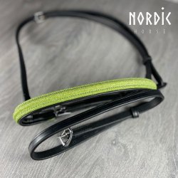 Komb.nserem med grn glitter