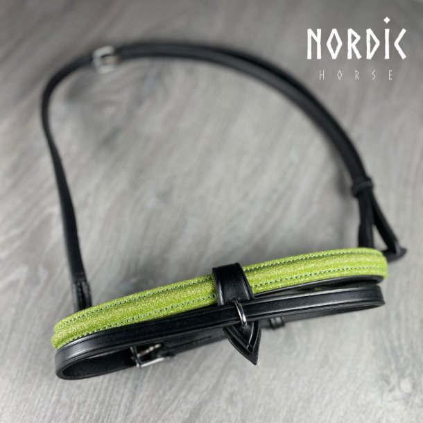 Komb.nserem med grn glitter