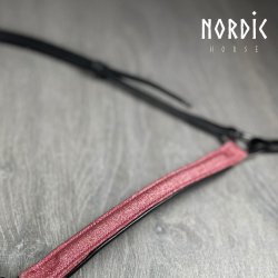 Nserem med rosa glitter