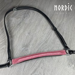 Nserem med rosa glitter