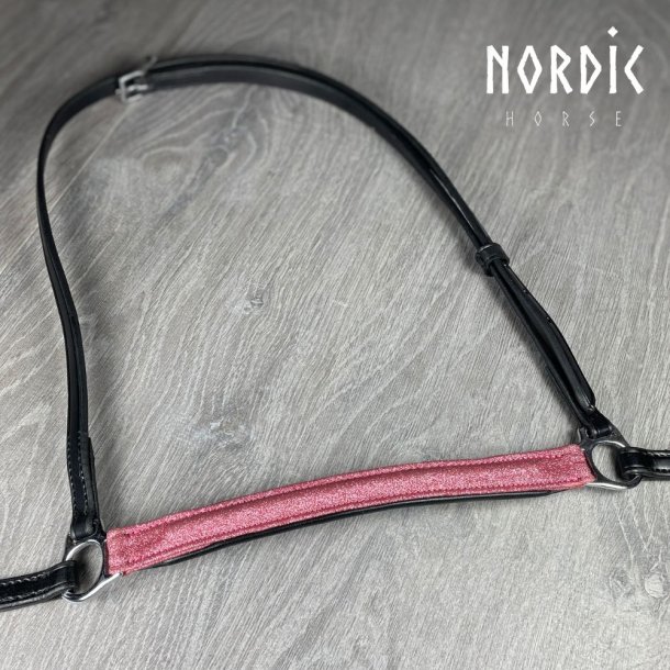 Nserem med rosa glitter