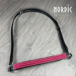 Nserem med pink glitter