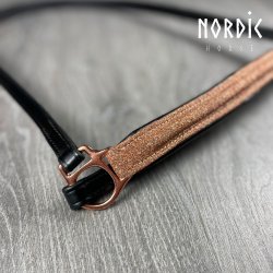 Nserem med rosegold glitter