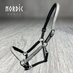 Ldergrime med slv glitter