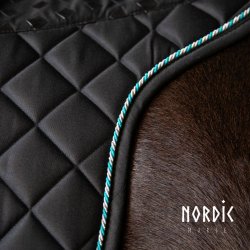 Sadelunderlag Colour mix - Turkis   