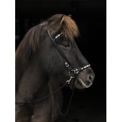 Nakkestykke med hvide/gr/sorte sten