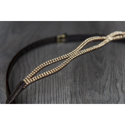 Nakkestykke 11 med overside sten, guld