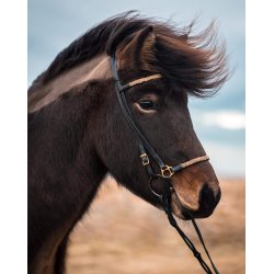 Nserem med flettet metal