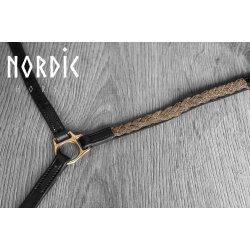 Nserem med flettet metal