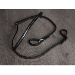 Nakkestykke med shiny flet