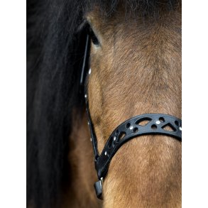 L�dergrime med banket m�nster