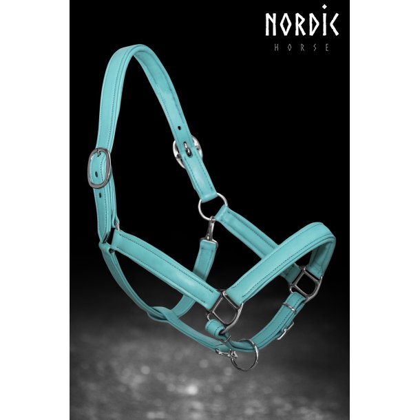 Grime i bld farvet lder - Turkis