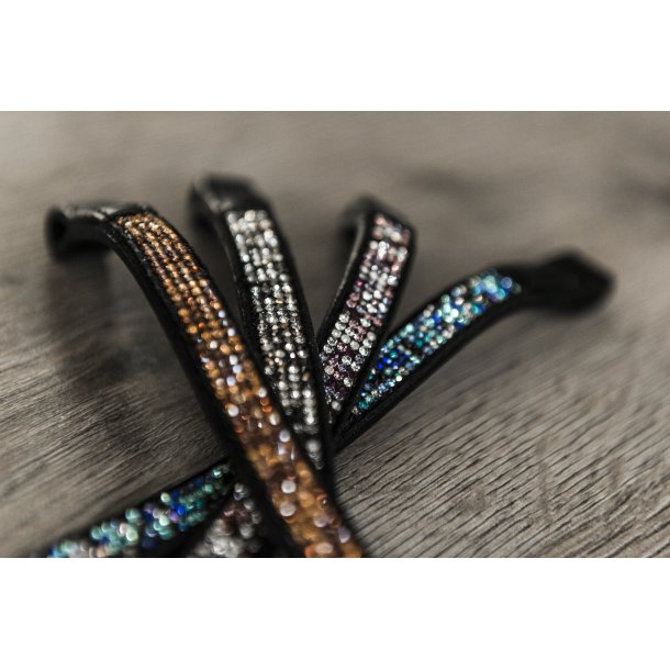 Pandebnd med 4 rk. sm sten