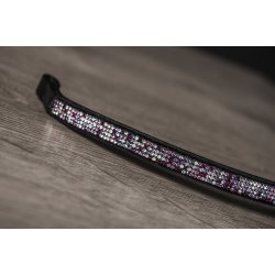 Pandebnd med 4 rk. sm sten