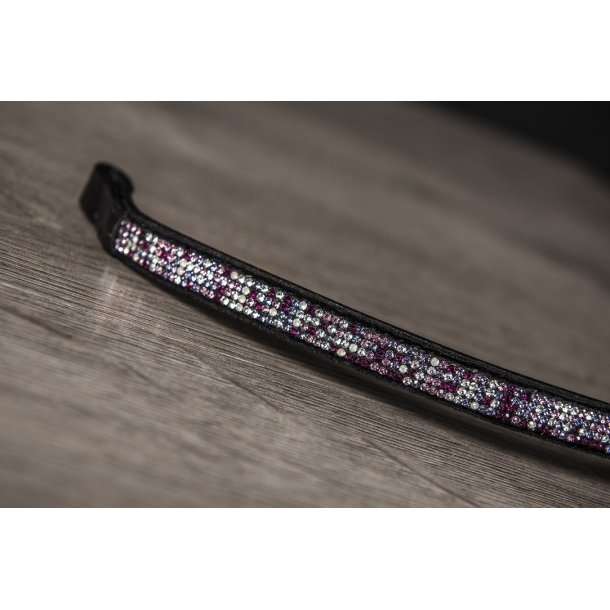 Pandebnd med 4 rk. sm sten