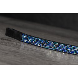 Pandebnd med 6 rk. sm sten