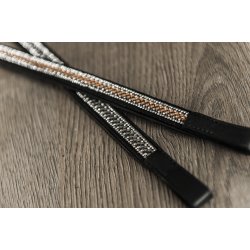 Pandebnd med zigzag sten