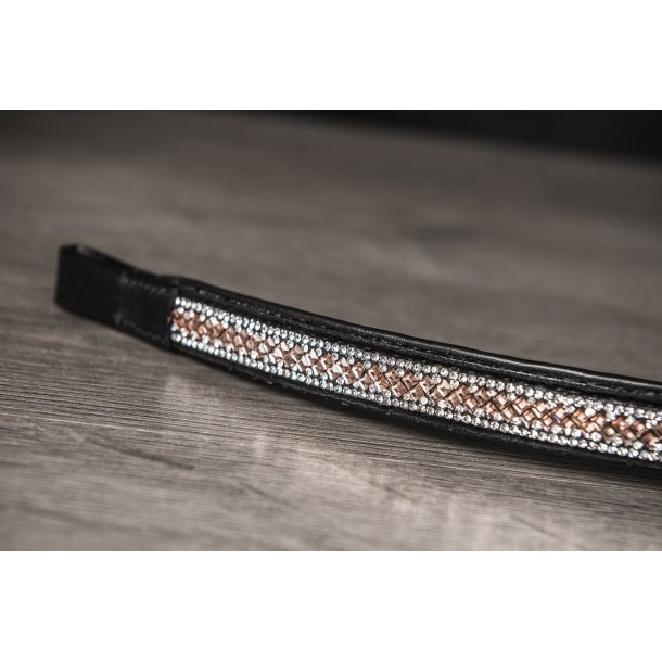 Pandebnd med zigzag sten