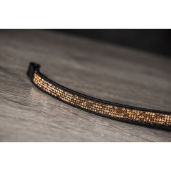 Pandebnd med 4 rk. sm sten