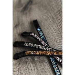 Pandebnd med 4 rk. sm sten